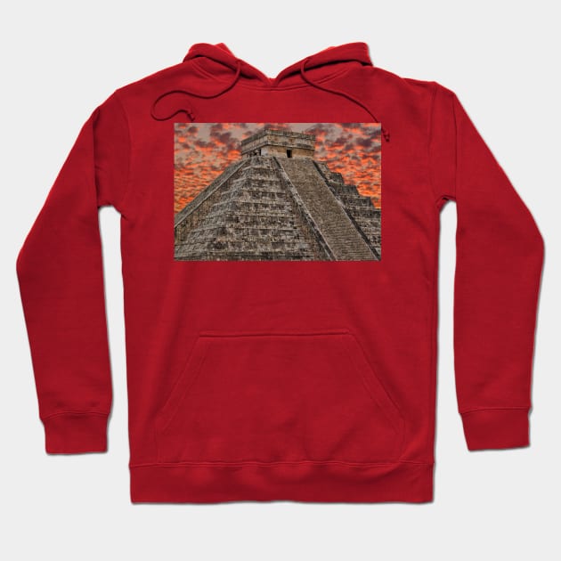 El Castillo. Chichen Itza. Mexico Hoodie by vadim19